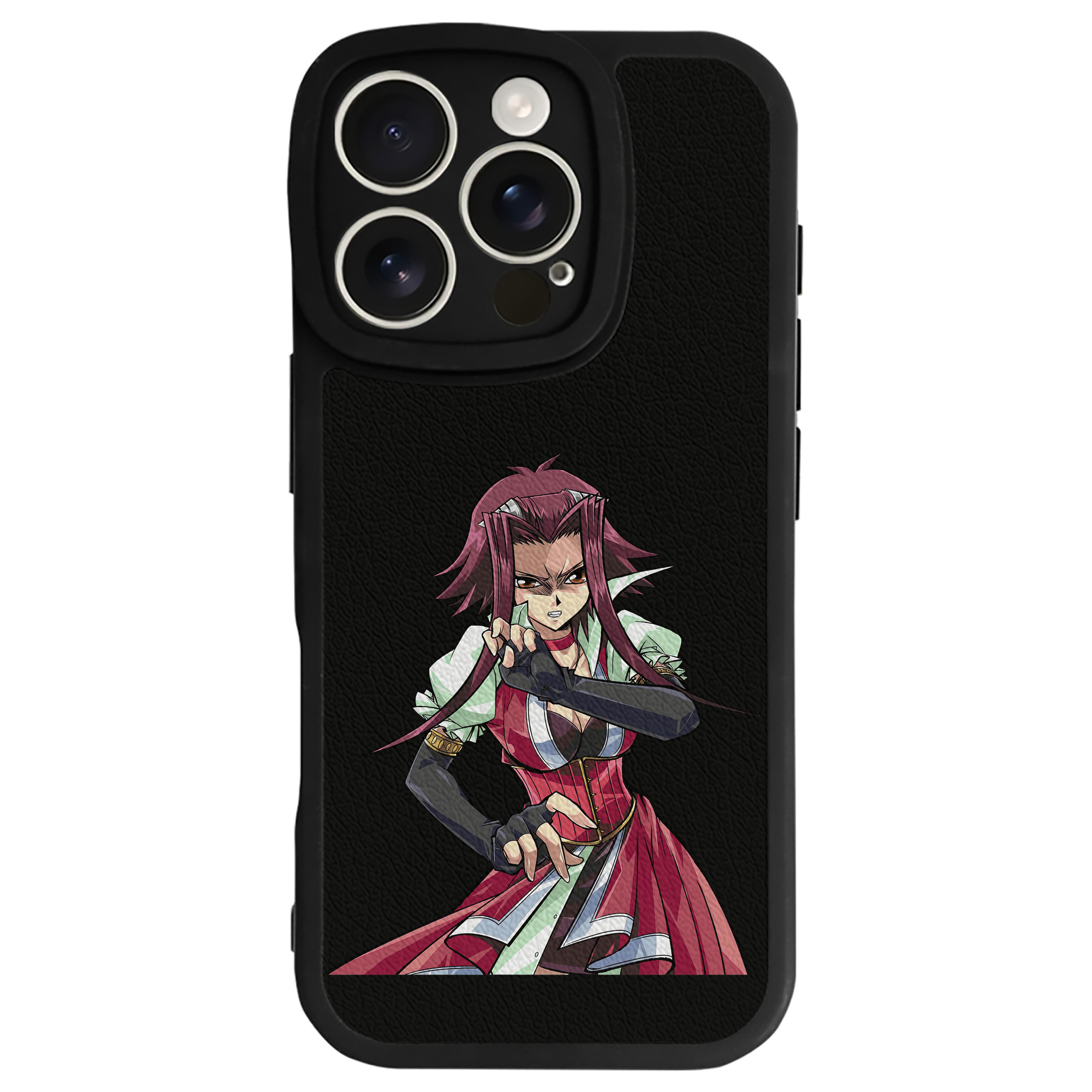（画像用） 遊☆戯☆王 Yu-Gi-Oh! 【iPhone 16シリーズ対応】シリコンスマホケース（レザー調） 材質：シリコン